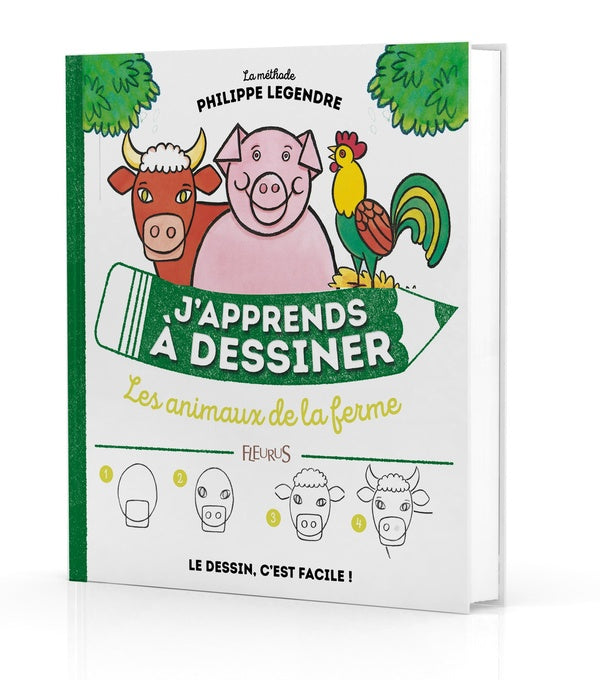 J'apprends à dessiner : les animaux de la ferme