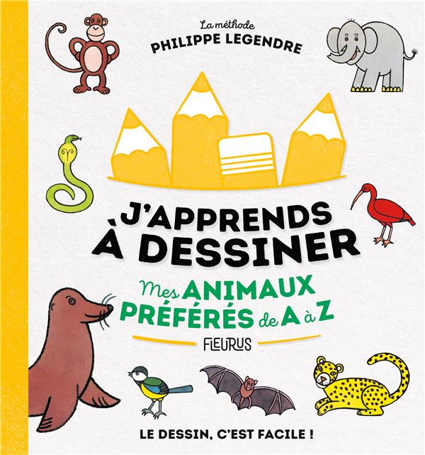 J'apprends à dessiner : mes animaux préférés de A à Z - flash vidéo