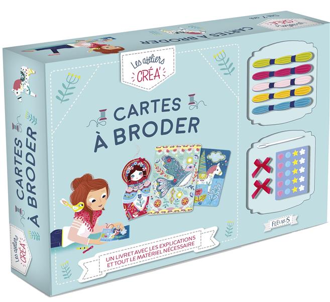 Cartes à broder