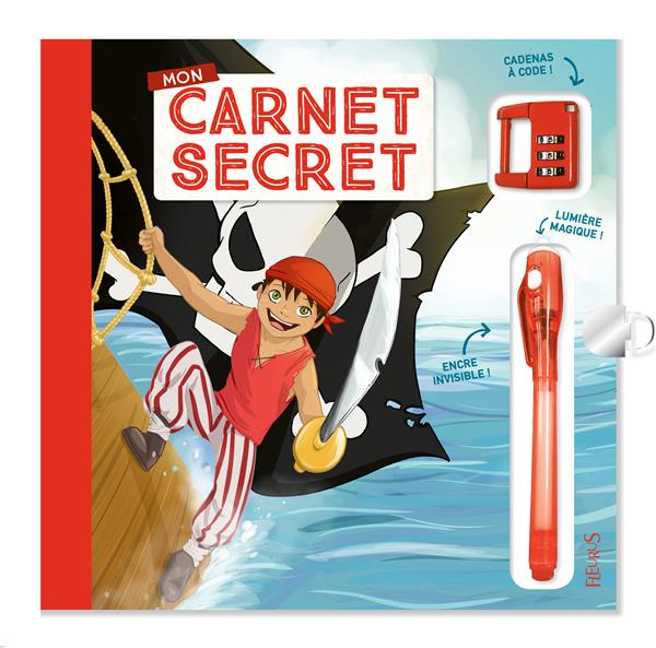 Mon carnet secret : pirates - flash vidéo