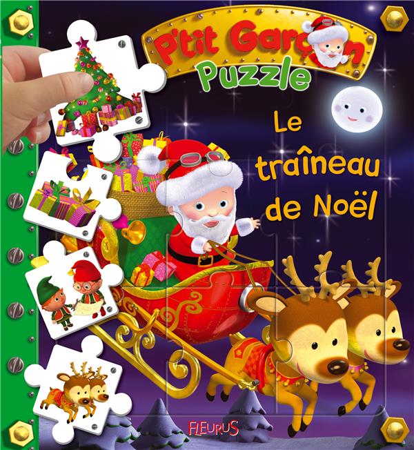 P'tit Garçon : le traîneau de Noël ; puzzle - flash vidéo