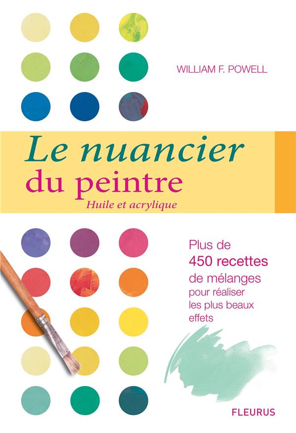 Le nuancier du peintre ; huile et acrylique - flash vidéo