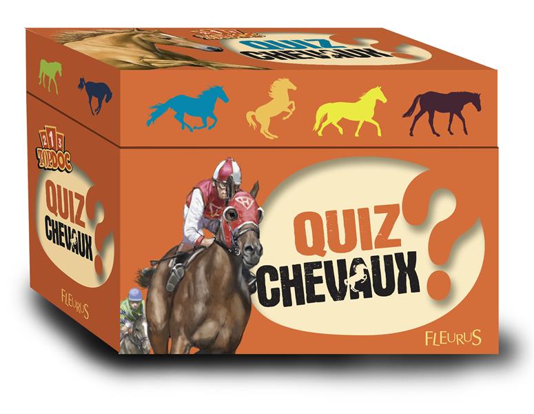 Quiz chevaux ; coffret - flash vidéo
