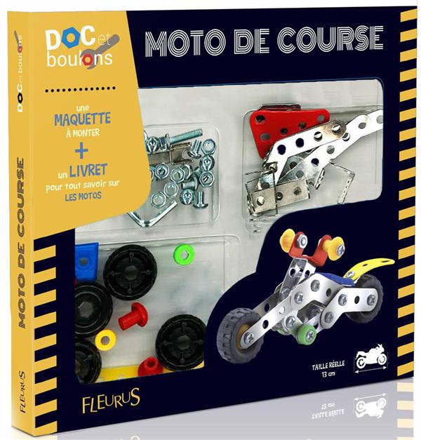 Moto de course ; coffret - flash vidéo