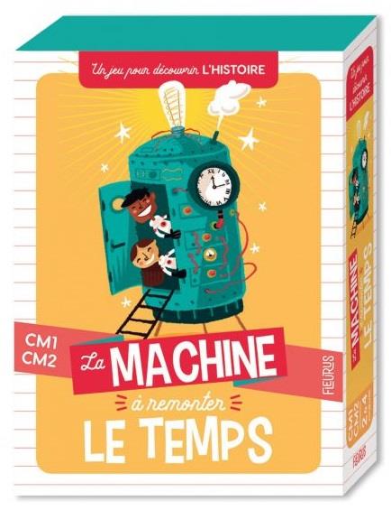 La machine à remonter le temps ; CM1, CM2 ; un jeu pour découvrir l'histoire - flash vidéo
