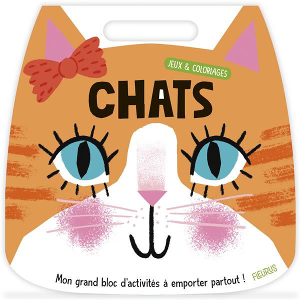 Jeux et coloriages ; chats - flash vidéo