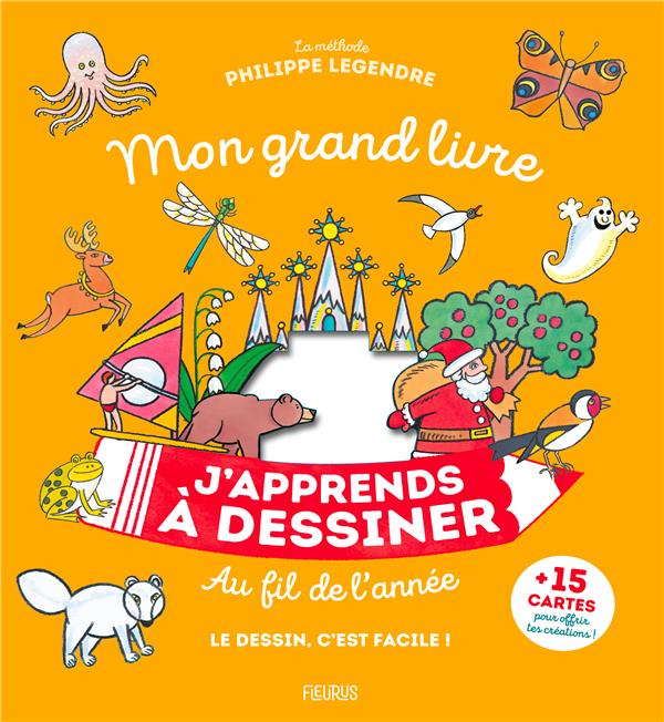 Mon grand livre j'apprends à dessiner au fil de l'année - flash vidéo
