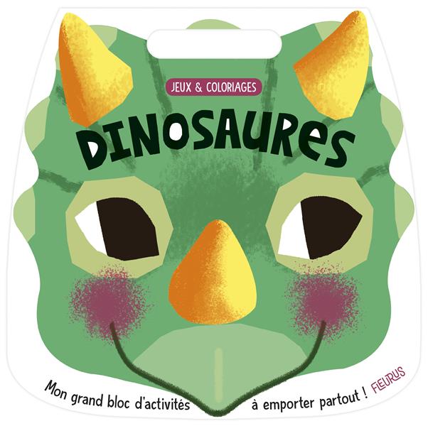 Jeux et coloriages ; dinosaures - flash vidéo