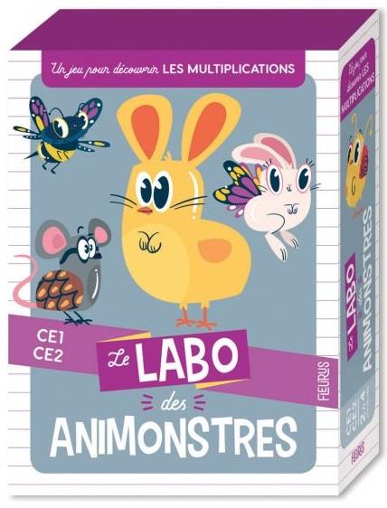 Le labo des animonstres ; CE1, CE2 ; un jeu pour découvrir les multiplications - flash vidéo