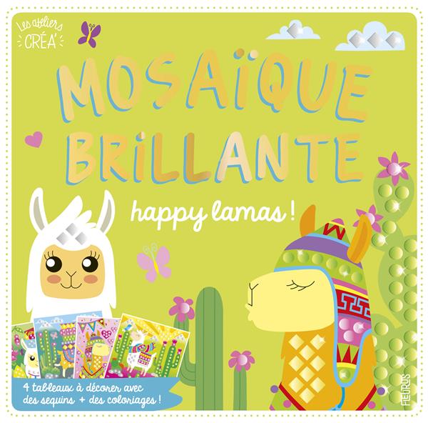 Mosaïque brillante ; happy lamas ! - flash vidéo