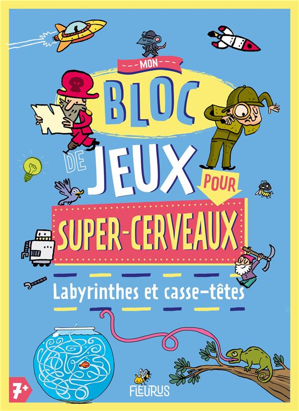 Mon bloc de jeux pour super-cerveaux : labyrinthes et casse-têtes - flash vidéo