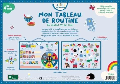 Mon tableau de routine du matin et du soir - flash vidéo
