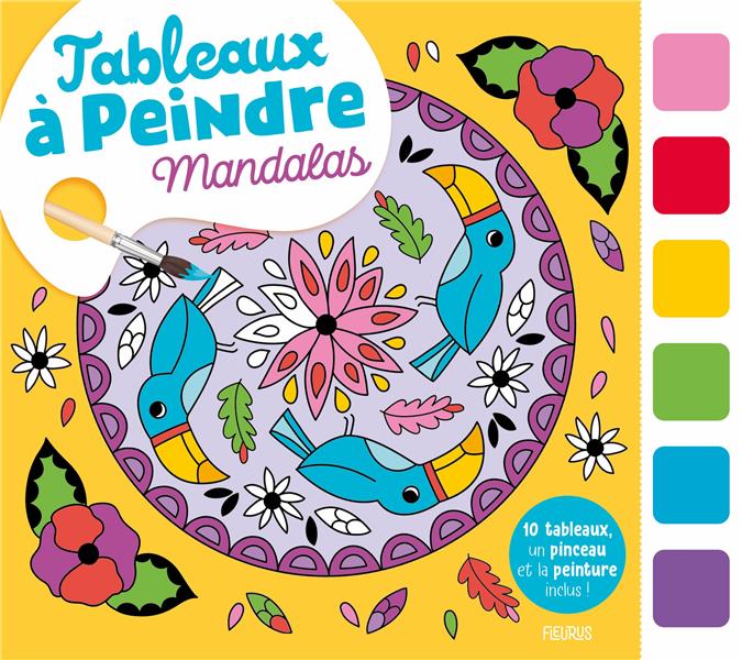 Tableaux à peindre : mandalas - flash vidéo
