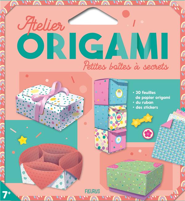 Atelier origami. petites boîtes à secrets - flash vidéo