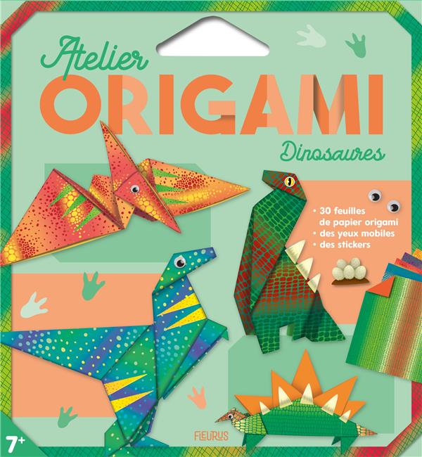 Atelier origami : dinosaures - flash vidéo