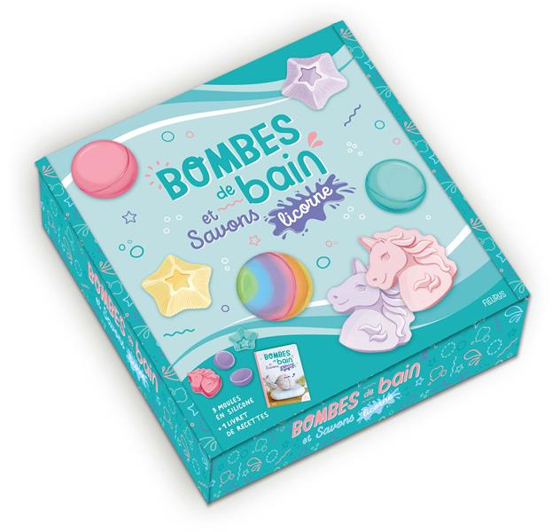 Bombes de bain et savons licorne - flash vidéo