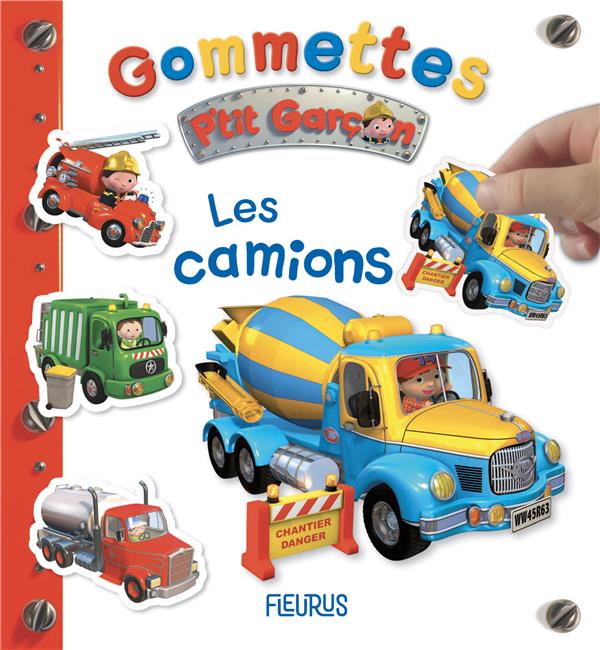 Gommettes : P'tit Garçon : les camions