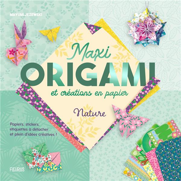 Maxi papiers créatifs origami : nature - flash vidéo