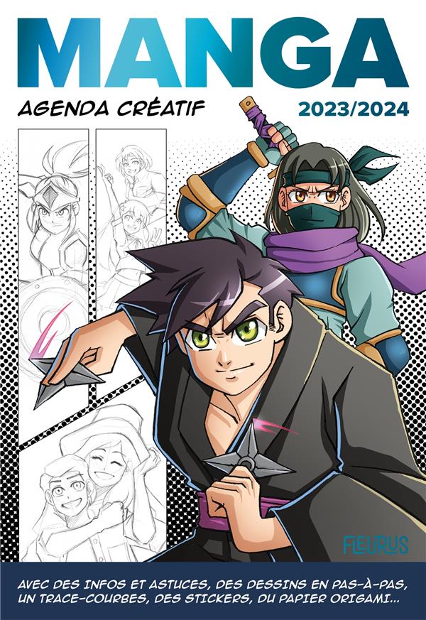 Mon agenda créatif Manga (édition 2023/2024) - flash vidéo
