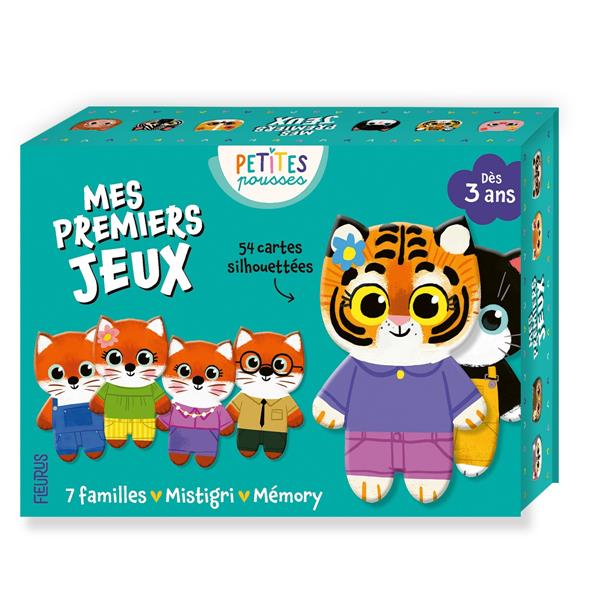 Mes premiers jeux : 7 familles + mistigri + mémory