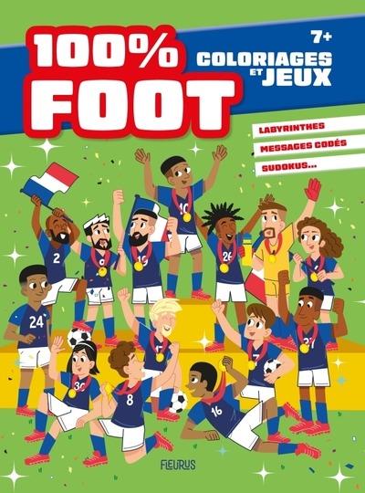 Coloriages et jeux : 100% foot