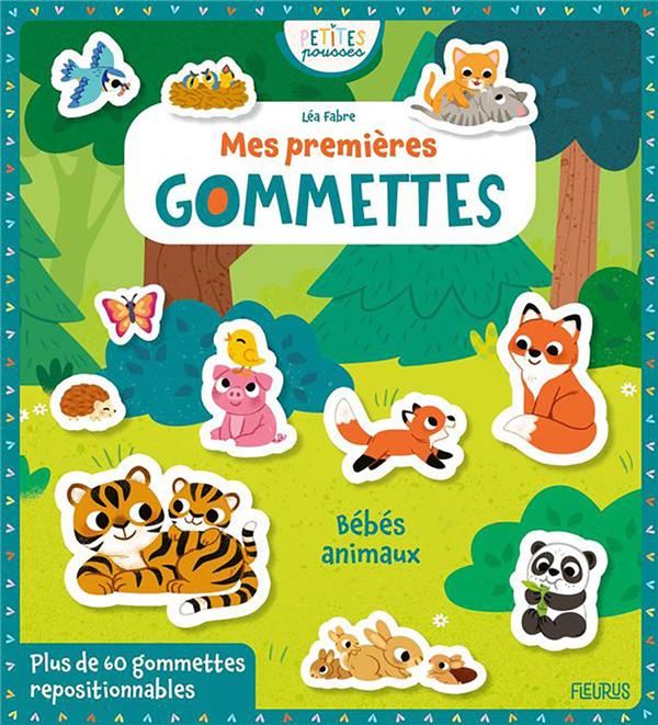 Mes premières gommettes : bébés animaux - flash vidéo