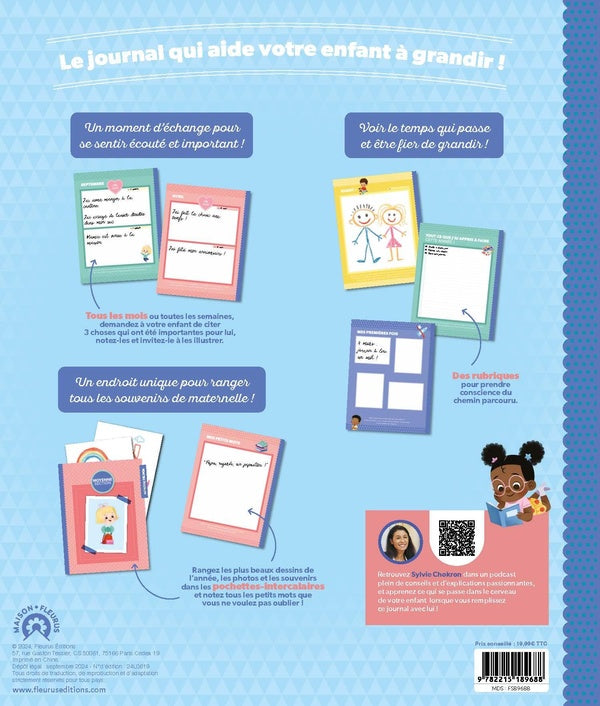 Journal de mes années maternelle : Dessins, photos et autres souvenirs