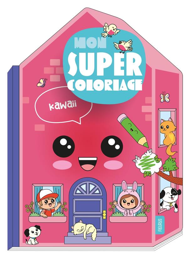 Mon super coloriage : kawaii - flash vidéo