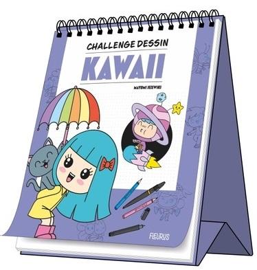Challenge dessin : Chevalet challenge dessin Kawaii - flash vidéo