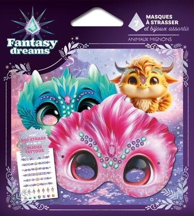 Fantasy Dreams : Masques à strasser : Animaux mignons