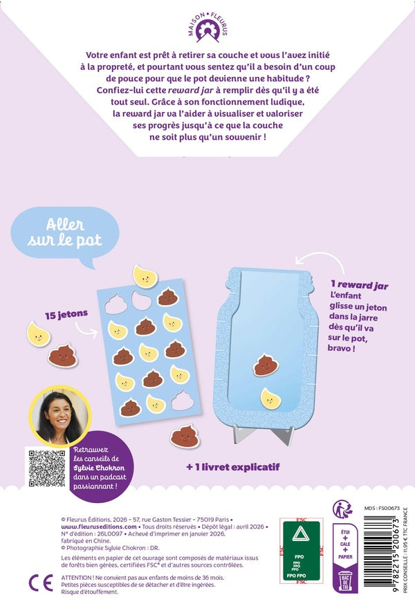 SOS Parents : Aller sur le pot (avec une reward jar)