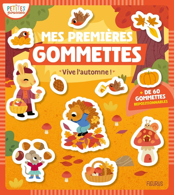Mes premières gommettes : Vive l'automne !