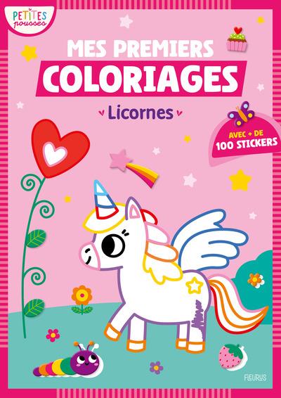 Mes premiers coloriages licornes