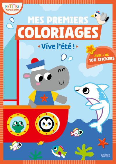 Mes premiers coloriages vive l'été !