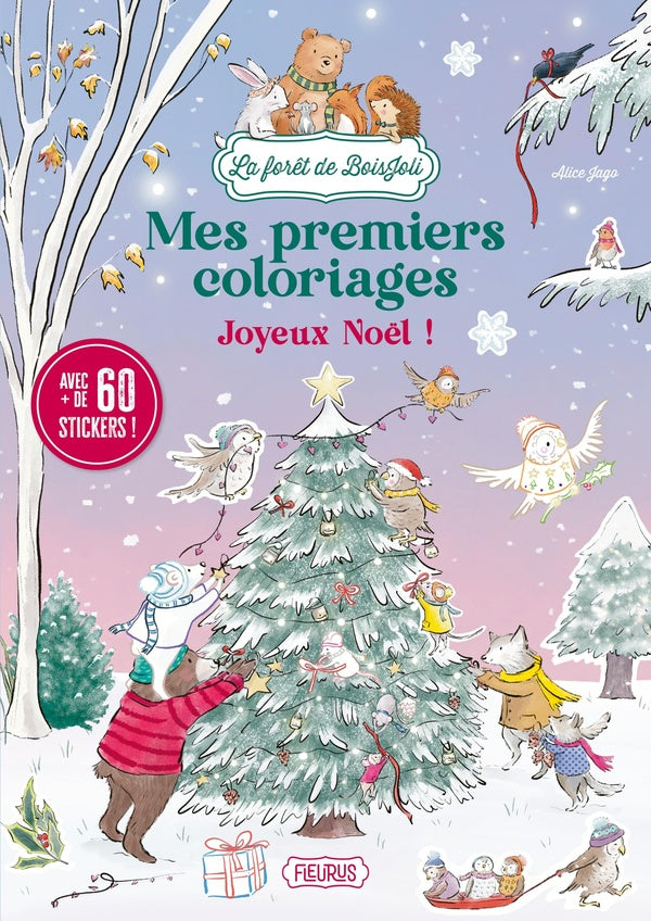 Mes premiers coloriages. joyeux noel !
