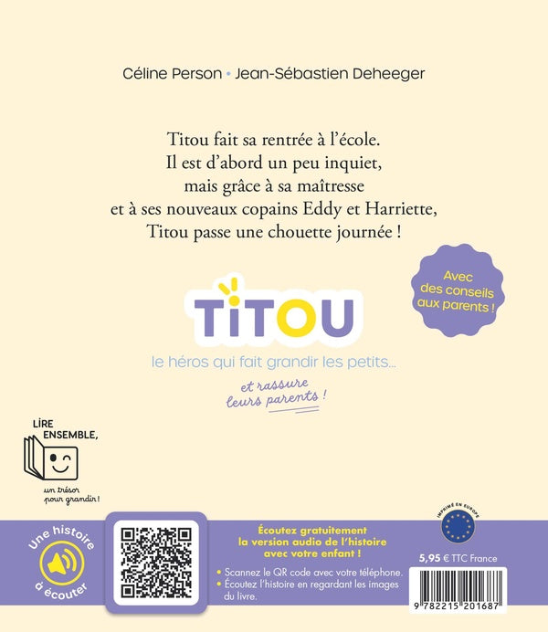 Titou entre à l'école