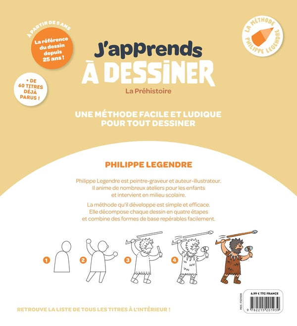 J'apprends à dessiner : La Préhistoire