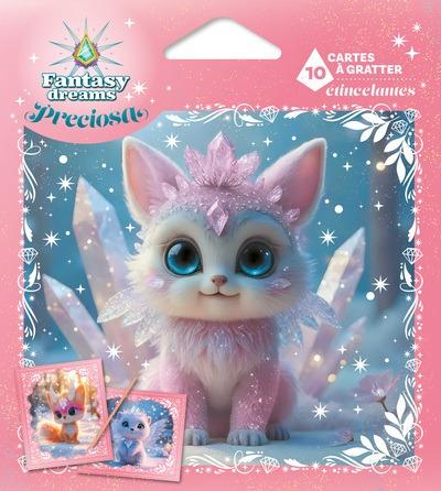 Fantasy Dreams : Preciosa : 10 cartes à gratter étincelantes : Hiver enchanté