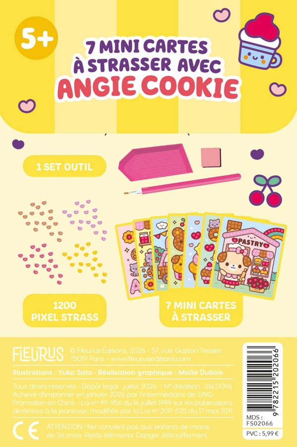 Les minis créas pixel strass : Angie cookie