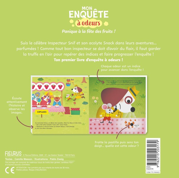 Inspecteur snif : Panique à la fête des fruits !