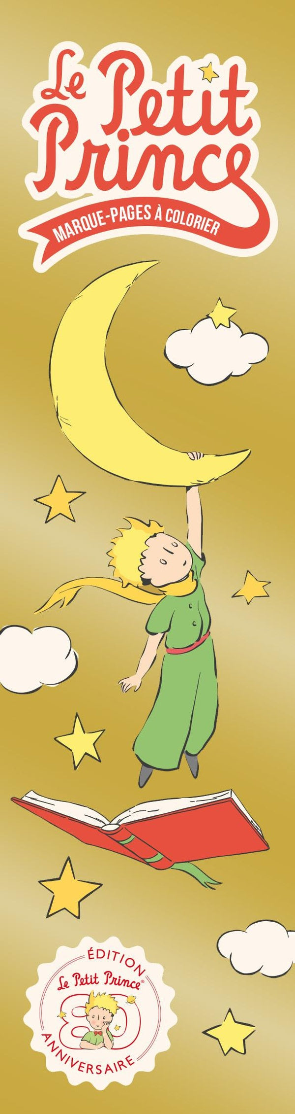 Le petit prince - marque-pages collector gold