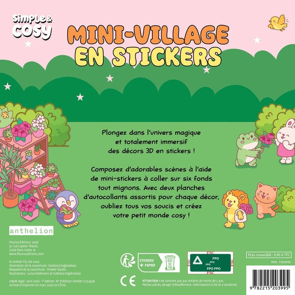 Mini village en stickers