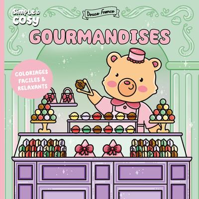 Coloriages : Douce France : Gourmandises
