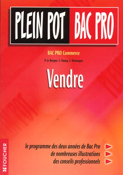 Vendre bac pro commerce