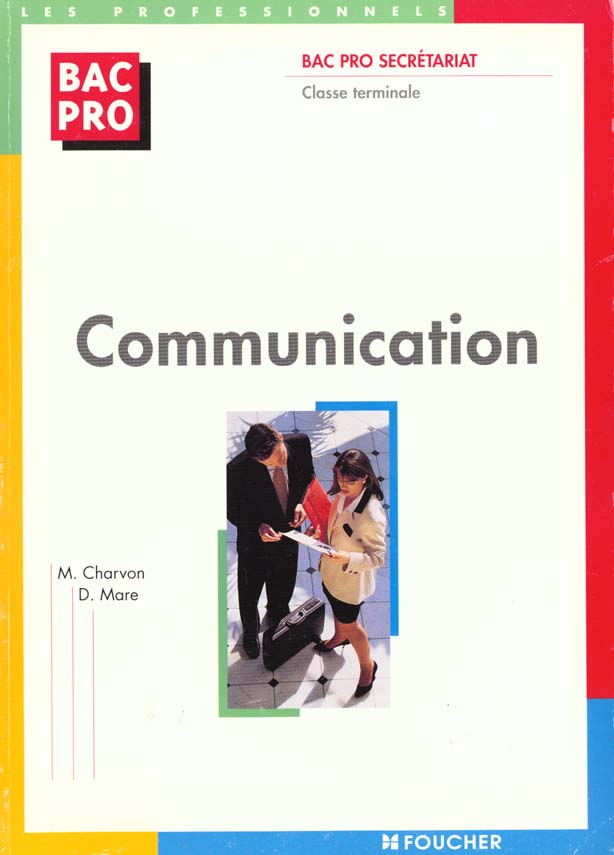 Communication ; terminale bac pro secretariat