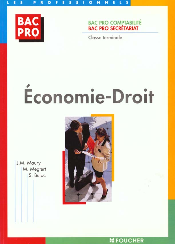 Economie droit, bac pro compatbilite secretariat, terminale