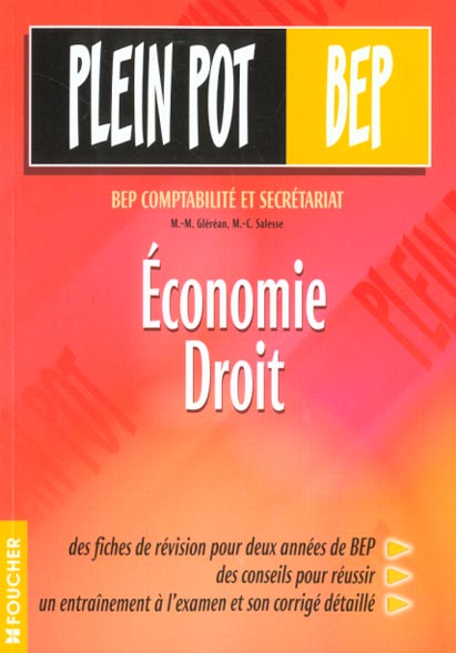 Economie et droit 2e et terminale bep