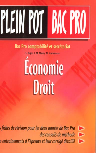 Economie et droit bac pro