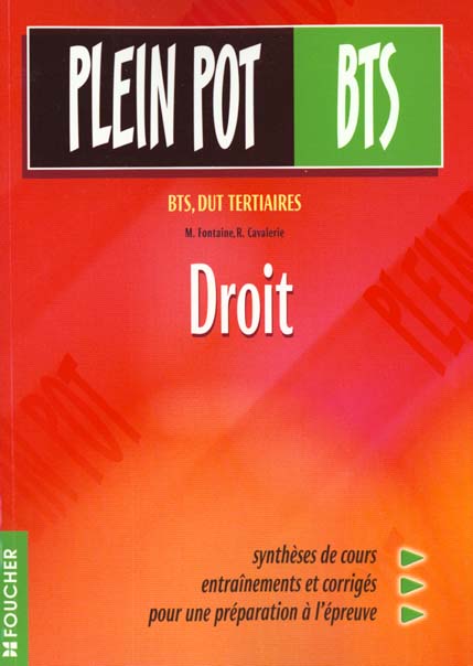 Droit bts