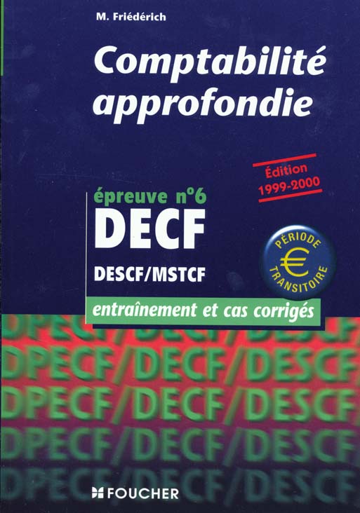 Decf comptabilite approfondie epreuve n.6